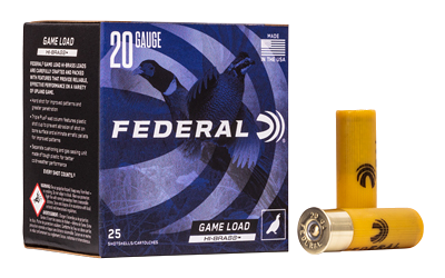 Federal Gmshk 20 Gauge #7.5 Shot Ammunition – 25 Rounds