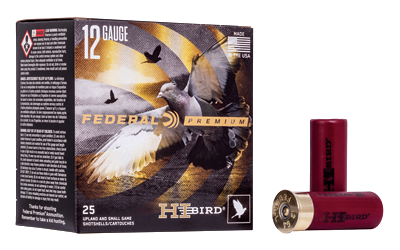Federal Hi-Bird 12 Gauge #8 Shot Ammunition – 25 Rounds