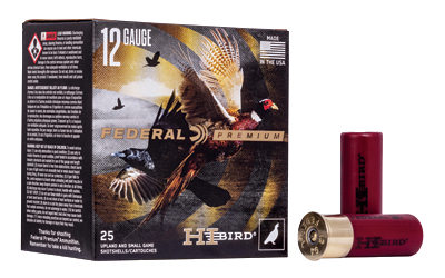 Federal Hi-Bird 12 Gauge #7.5 Shot Ammunition – 25 Rounds