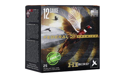 Federal Hi-Bird 12 Gauge #5 Shot Ammunition – 25 Rounds