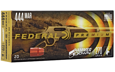 Federal HammerDown .444 Marlin 270 Grain SP Ammunition – 20 Rounds