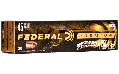 Federal HammerDown 45c .45 Colt 250 Grain Hollow Point Ammunition – 20 Rounds