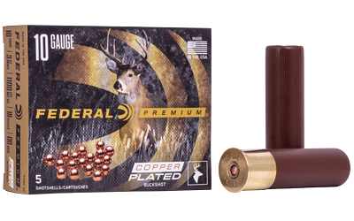 Federal Prm Vshok 10 Gauge BUCKSHOT Ammunition – 5 Rounds