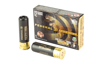 Federal Frt Trn 12 Gauge 300 Grain SLUG Ammunition – 5 Rounds