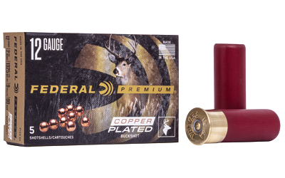 Federal Prm Vshok 12 Gauge BUCKSHOT Ammunition – 5 Rounds