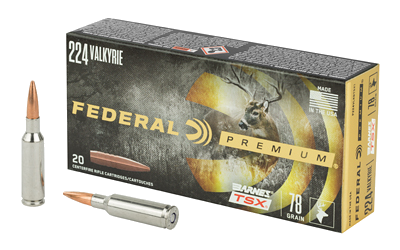 Federal Prm 224vlk 78 Grain Ammunition – 20 Rounds
