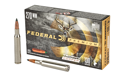 Federal Prm .270 Win 130 Grain Ammunition – 20 Rounds
