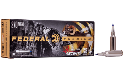 Federal Prm 270wsm .270 WSM 136 Grain Ammunition – 20 Rounds