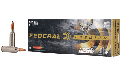 Federal Prm 270wsm .270 WSM 130 Grain Ammunition – 20 Rounds