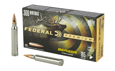 Federal Prm .300 Win Mag 185 Grain Ammunition – 20 Rounds