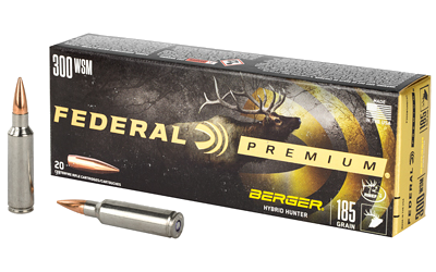 Federal Prm 300wsm 185 Grain Ammunition – 20 Rounds