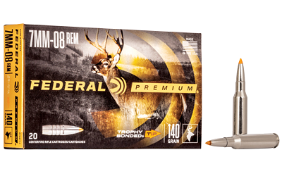 Federal Prm 7mm08 7mm-08 Rem 140 Grain Ammunition – 20 Rounds