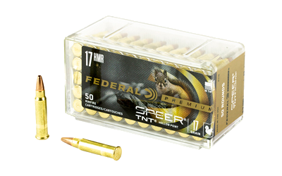 Federal Prm .17 HMR 17 Grain Ammunition – 50 Rounds