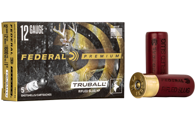 Federal Prm 12 Gauge SLUG Ammunition – 5 Rounds