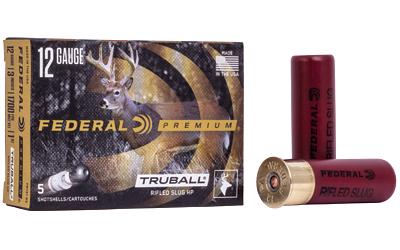 Federal Vshok 12 Gauge SLUG Ammunition – 5 Rounds