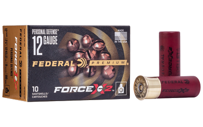 Federal Prm Force X2 12 Gauge BUCKSHOT Ammunition – 10 Rounds