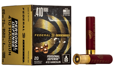 Federal Pd 410 2.5" 000BK BUCKSHOT Ammunition – 20 Rounds