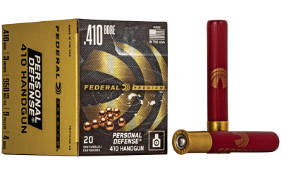 Federal Prm Pd 410 3" 4 Buck BUCKSHOT Ammunition – 20 Rounds