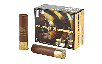 Federal Grand Slam 10 Gauge #4 Shot Ammunition – 10 Rounds