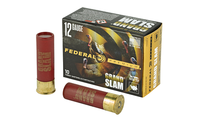 Federal Grand Slam 12 Gauge #4 Shot Ammunition – 10 Rounds