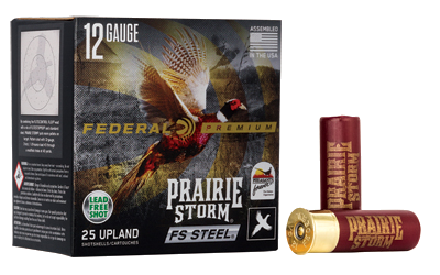 Federal Pr Storm 12 Gauge #3 Shot Ammunition – 25 Rounds