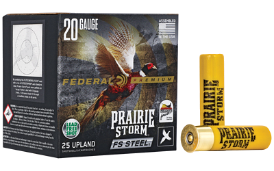 Federal Pr Storm 20 Gauge #4 Shot Ammunition – 25 Rounds