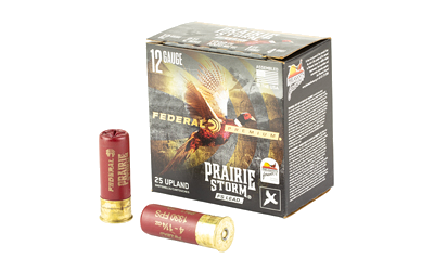 Federal Pr Strm 12 Gauge #4 Shot Ammunition – 25 Rounds