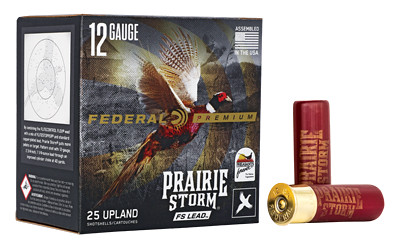 Federal Pr Storm 12 Gauge #5 Shot Ammunition – 25 Rounds