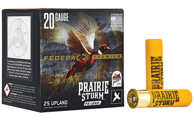 Federal Pr Storm 20 Gauge #6 Shot Ammunition – 25 Rounds