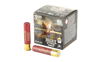 Federal Pr Strm 28 Gauge #6 Shot Ammunition – 25 Rounds