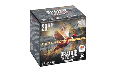 Federal Pr Storm 28 Gauge #6 Shot Ammunition – 25 Rounds