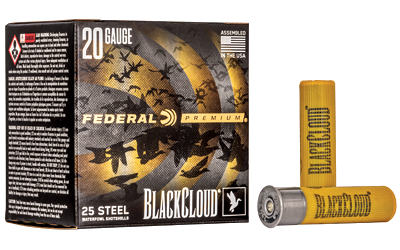 Federal Cloud 20 Gauge #2 Shot Ammunition – 25 Rounds