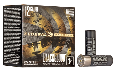 Federal Cloud 12 Gauge Ammunition – 25 Rounds