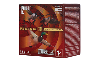 Federal Ult Steel 12 Gauge Ammunition – 25 Rounds