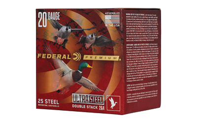 Federal Ult Steel 20 Gauge Ammunition – 25 Rounds
