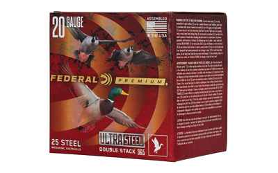 Federal Ult Steel 20 Gauge Ammunition – 25 Rounds