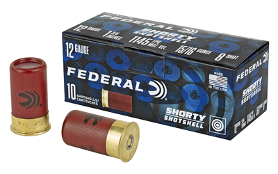 Federal Shrty Ss 12 Gauge #8 Shot Ammunition – 10 Rounds