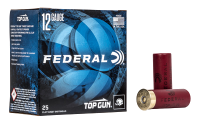 Federal Top Gun 12 Gauge #7.5 Shot Ammunition – 25 Rounds
