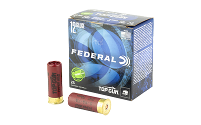 Federal Top Gun 12 Gauge #7.5 Shot Ammunition – 25 Rounds