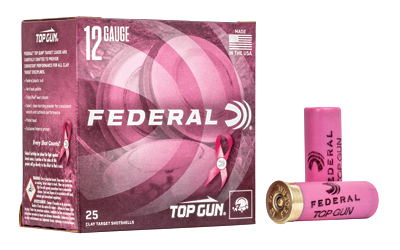 Federal Top Gun 12 Gauge #8 Shot Ammunition – 25 Rounds