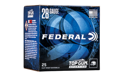 Federal Top Gun 28 Gauge #8 Shot Ammunition – 25 Rounds