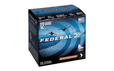 Federal Speed Shok 12 Gauge Ammunition – 25 Rounds