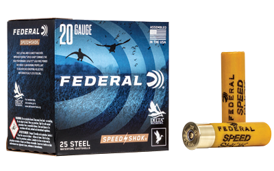 Federal Speed Shok 20 Gauge #4 Shot Ammunition – 25 Rounds