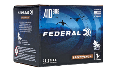 Federal Speed-Shok Steel 410 3" 6 #6 Shot Ammunition – 25 Rounds