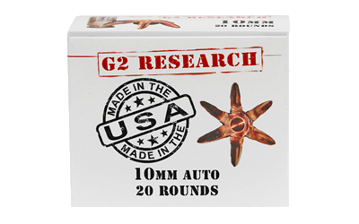 G2 Research G2r Civic Duty 10mm 122 Grain Ammunition – 20 Rounds