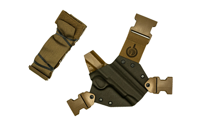 GunfightersINC Gfi Kenai 1911g Gray/Coyote Right-Hand Holster
