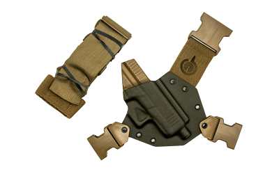 GunfightersINC Gfi Kenai Right-Hand for Glock 43x Gray/Coyote