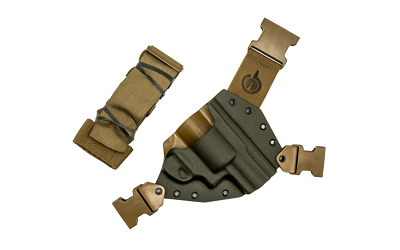 GunfightersINC Gfi Kenai Rug Rhwk/S Rhwk Gray/Coyote Right-Hand Holster