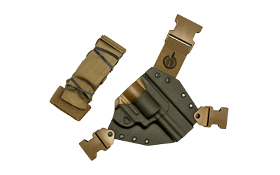 GunfightersINC Gfi Kenai S&W L-Frm Gray/Coyote Right-Hand Holster
