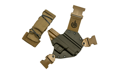 GunfightersINC Gfi Kenai Xdm 4 Gray/Coyote Right-Hand Holster